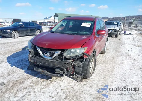 2014 Nissan Rogue S from USA, damaged, VIN 5N1AT2MV0EC821629